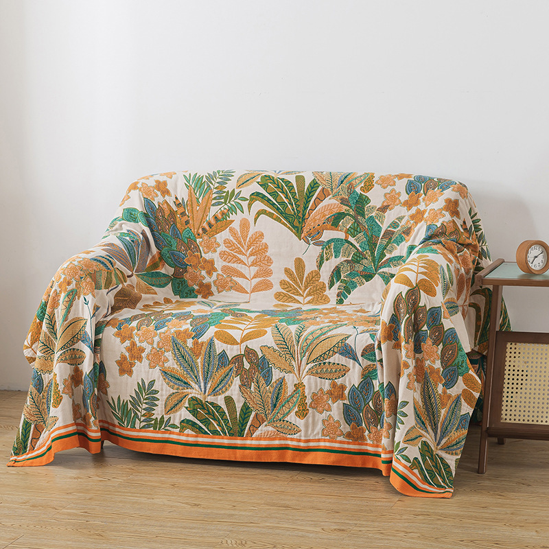 Couvre-lit en gaze de mousseli - Muslin Cotton Bedspread avis et prix