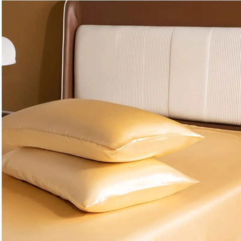 Ensemble de taies d'oreiller e - Satin Silk Pillowcase Hair Skin avis et prix