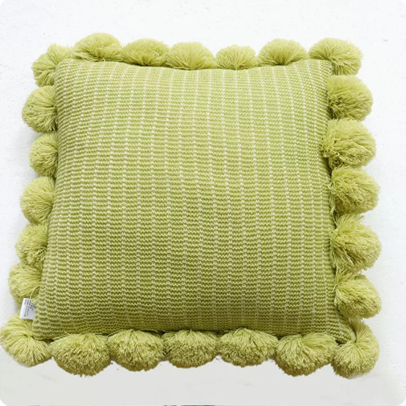 Plaid tricoté vert menthe à fr - Boho Throw Blanket Fringe avis et prix