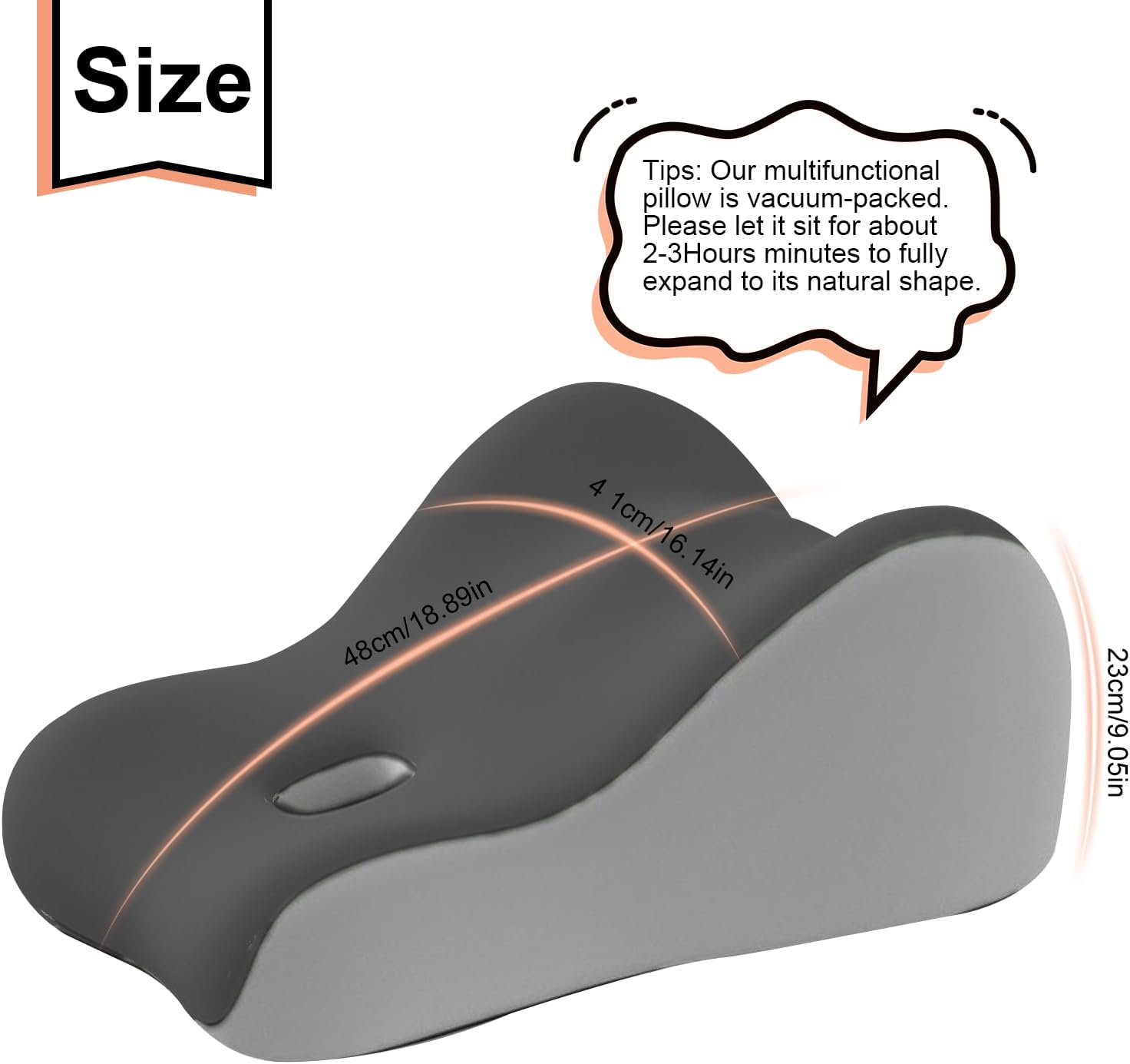 Coussin de positionnement inti - Memory Foam Orthopedic Pillow Neck Pain avis et prix