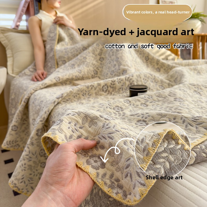 Couverture en mousseline 100%  - Muslin Cotton Bedspread avis et prix