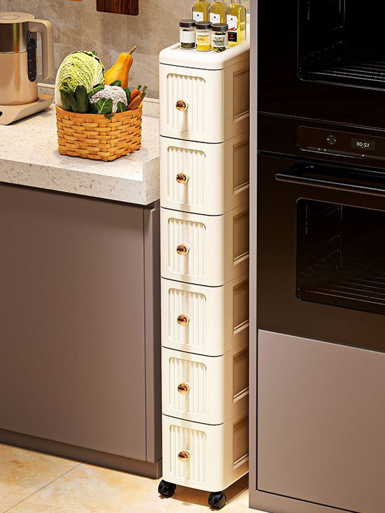 Armoire de rangement à espaces - Kitchen avis et prix