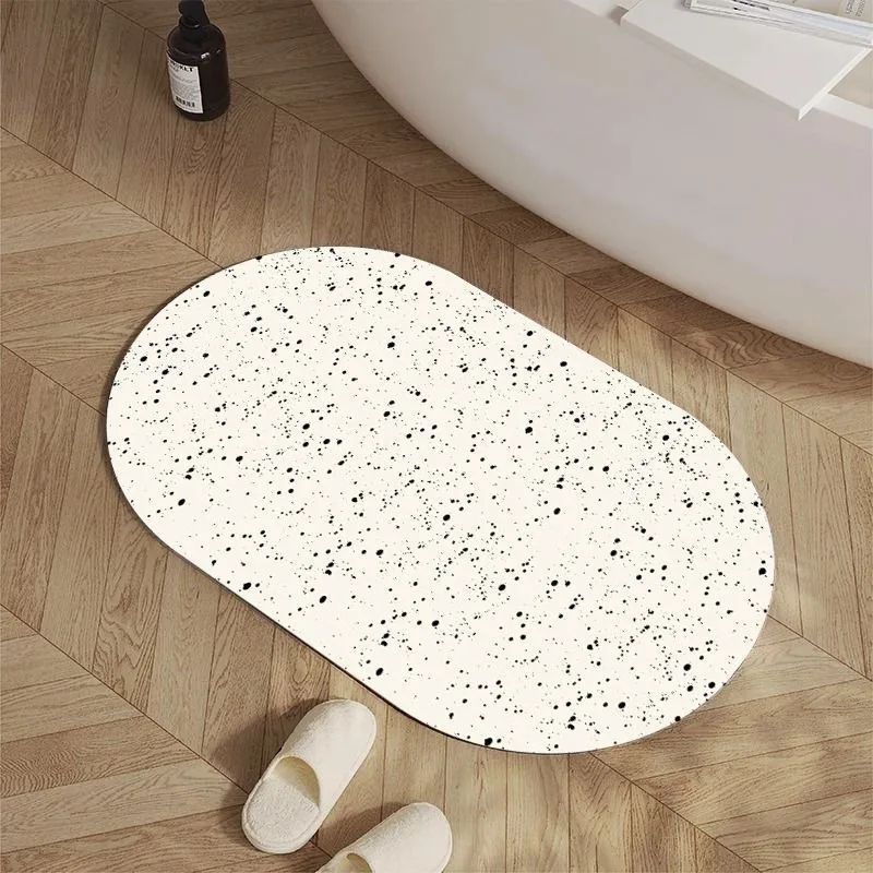 Tapis de bain antidérapant abs - Quick Dry Diatomite Bath Mat avis et prix