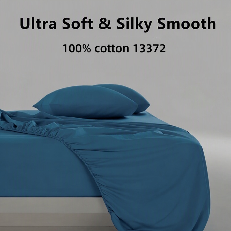 Parure de lit King Size 4 pièc - Fitted Bed Sheets Deep Pocket avis et prix