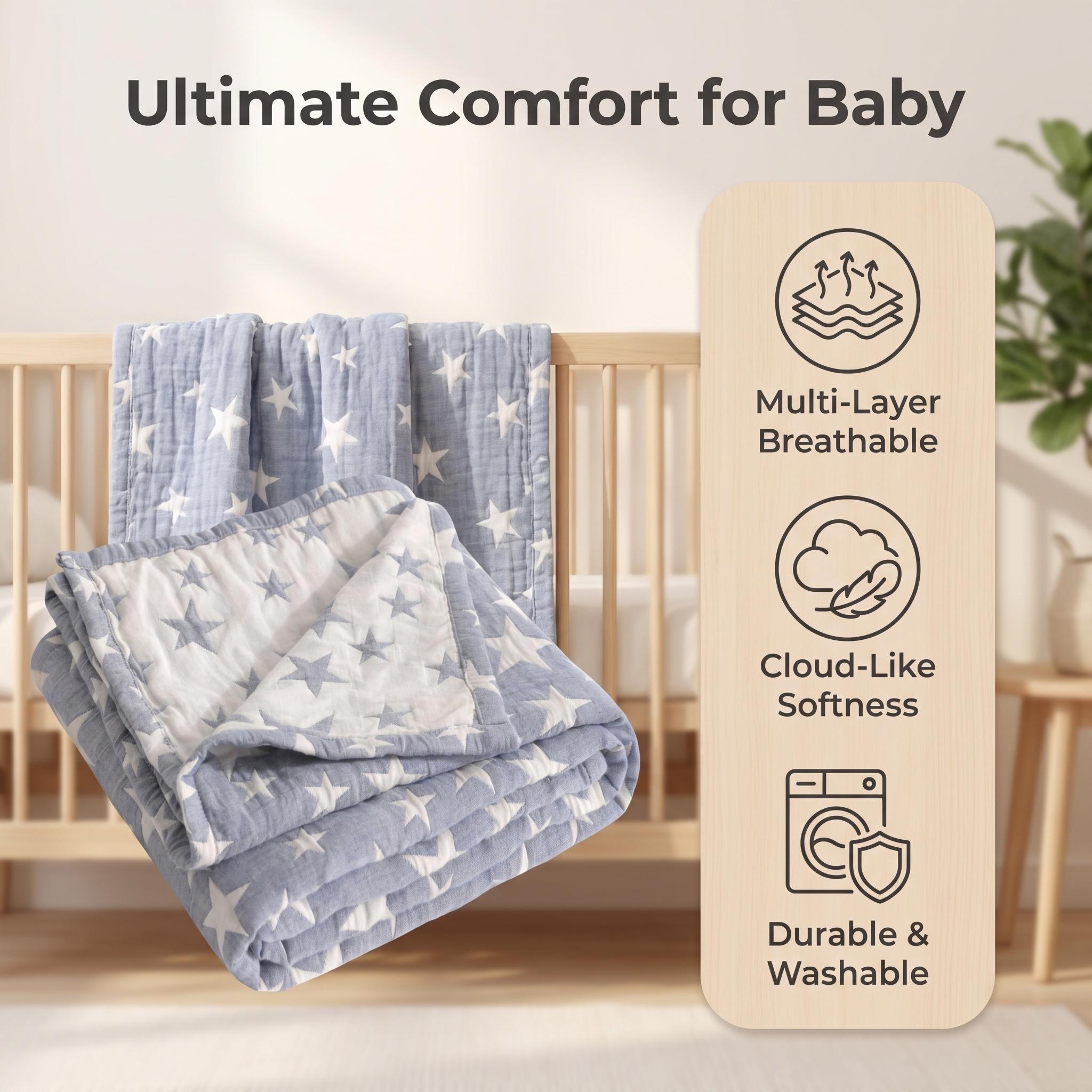 Couverture en mousseline de co - Muslin Cotton Bedspread avis et prix