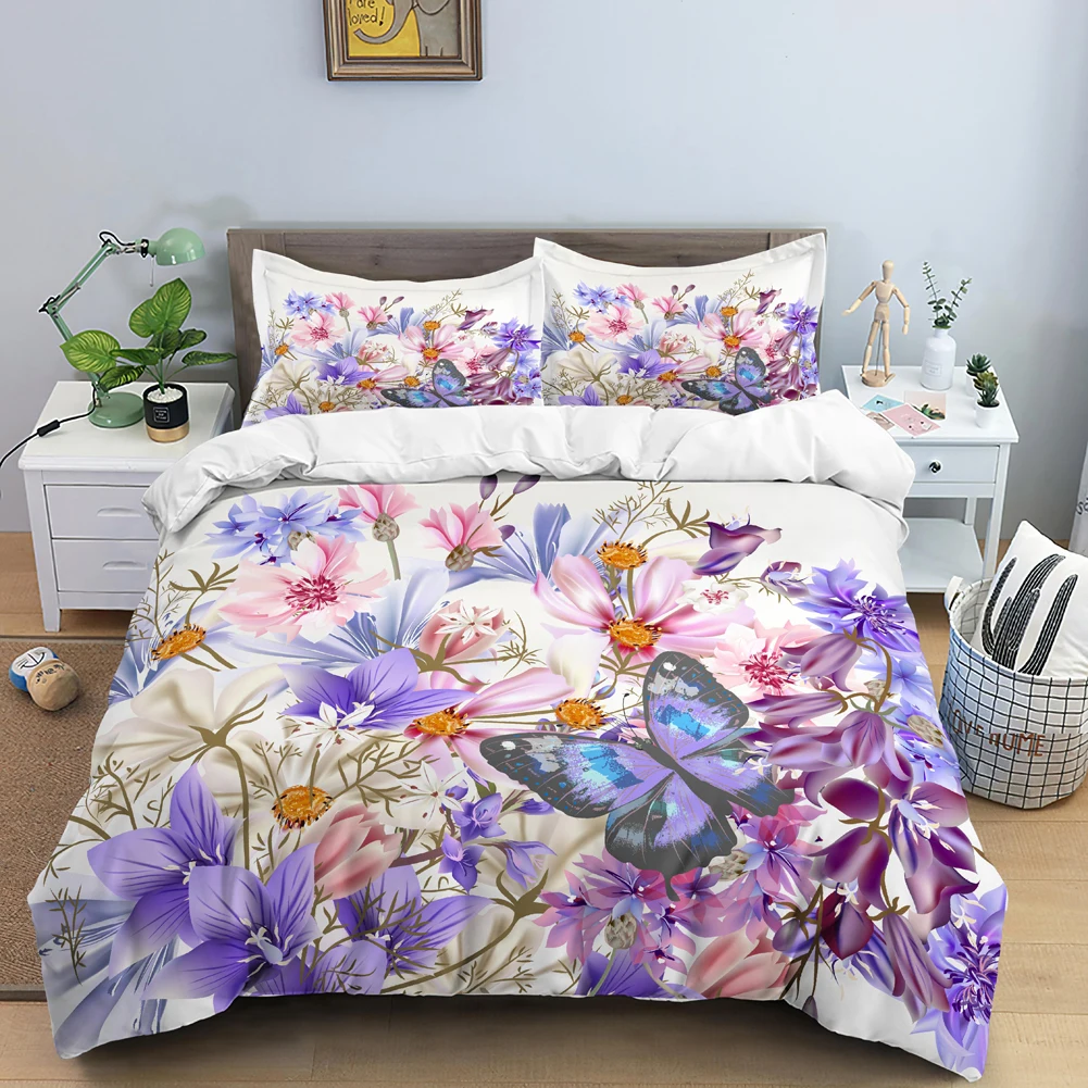 Ensemble de literie papillon f - Duvet Cover Sets With Zipper avis et prix