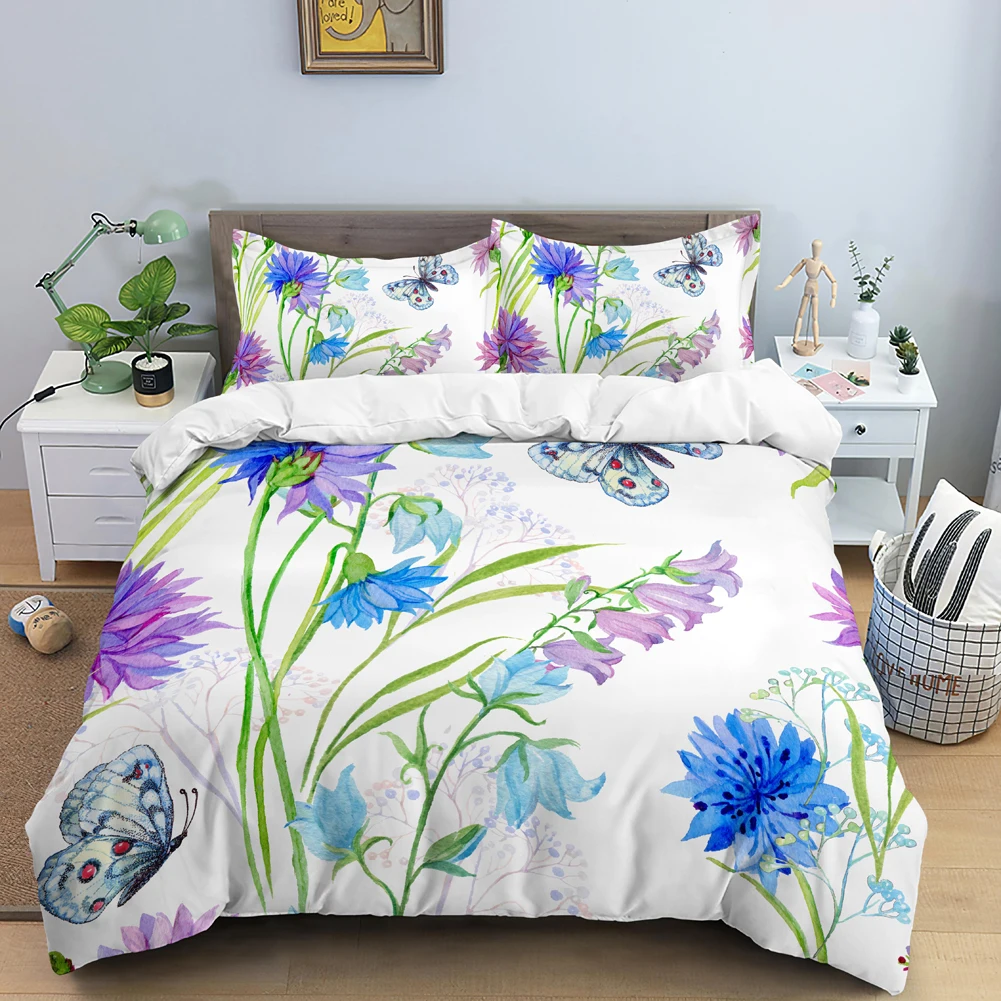 Ensemble de literie papillon f - Duvet Cover Sets With Zipper avis et prix