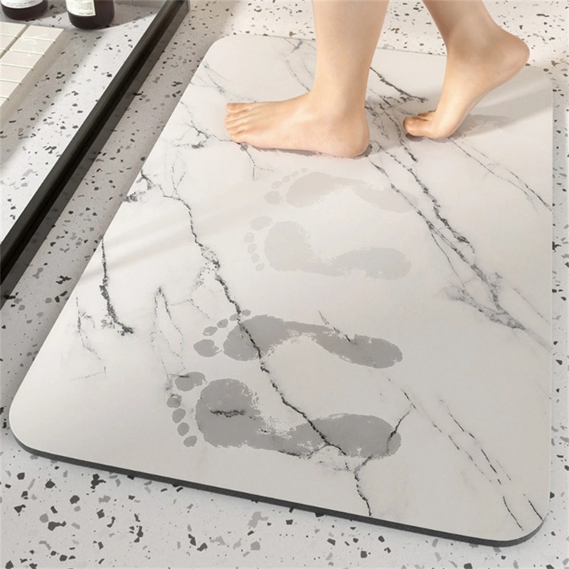Tapis de salle de bain lavable - Quick Dry Diatomite Bath Mat avis et prix
