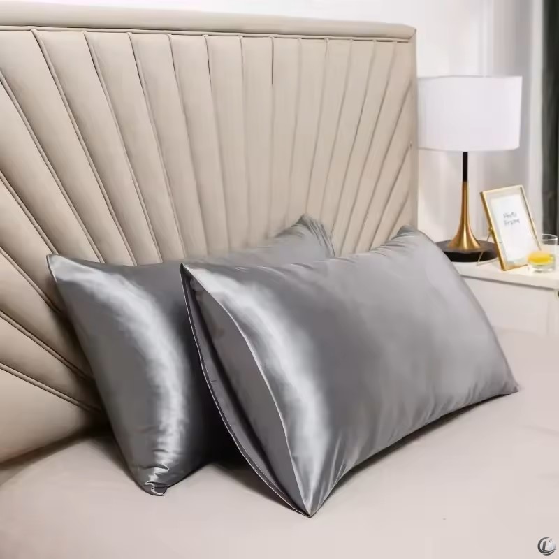 Taie d'oreiller 100% soie de m - Satin Silk Pillowcase Hair Skin avis et prix