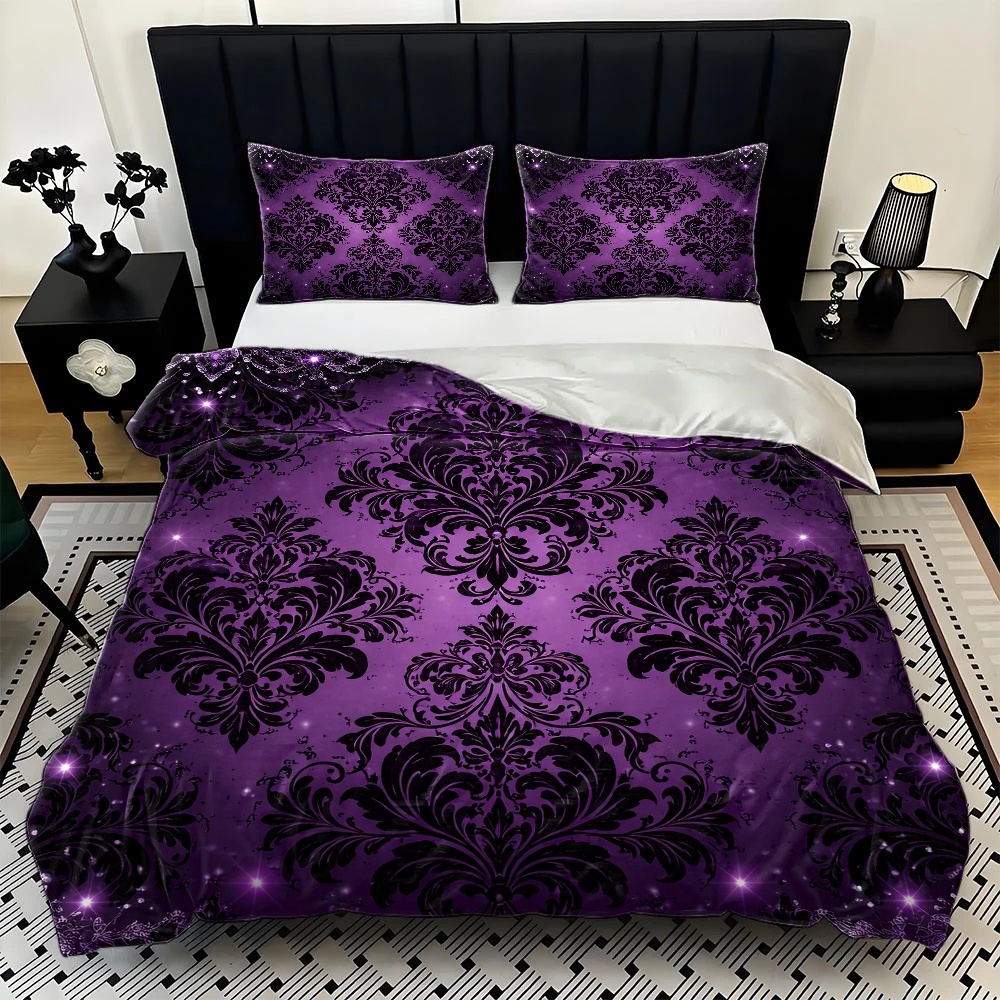 Parure de lit florale de luxe  - Duvet Cover Sets With Zipper avis et prix