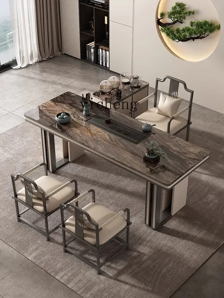 Table à thé en pierre de luxe  - Lighting avis et prix