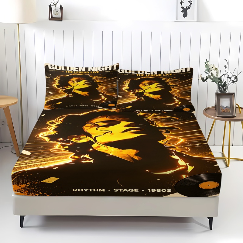 Parure de draps ajustés motif  - Fitted Bed Sheets Deep Pocket avis et prix