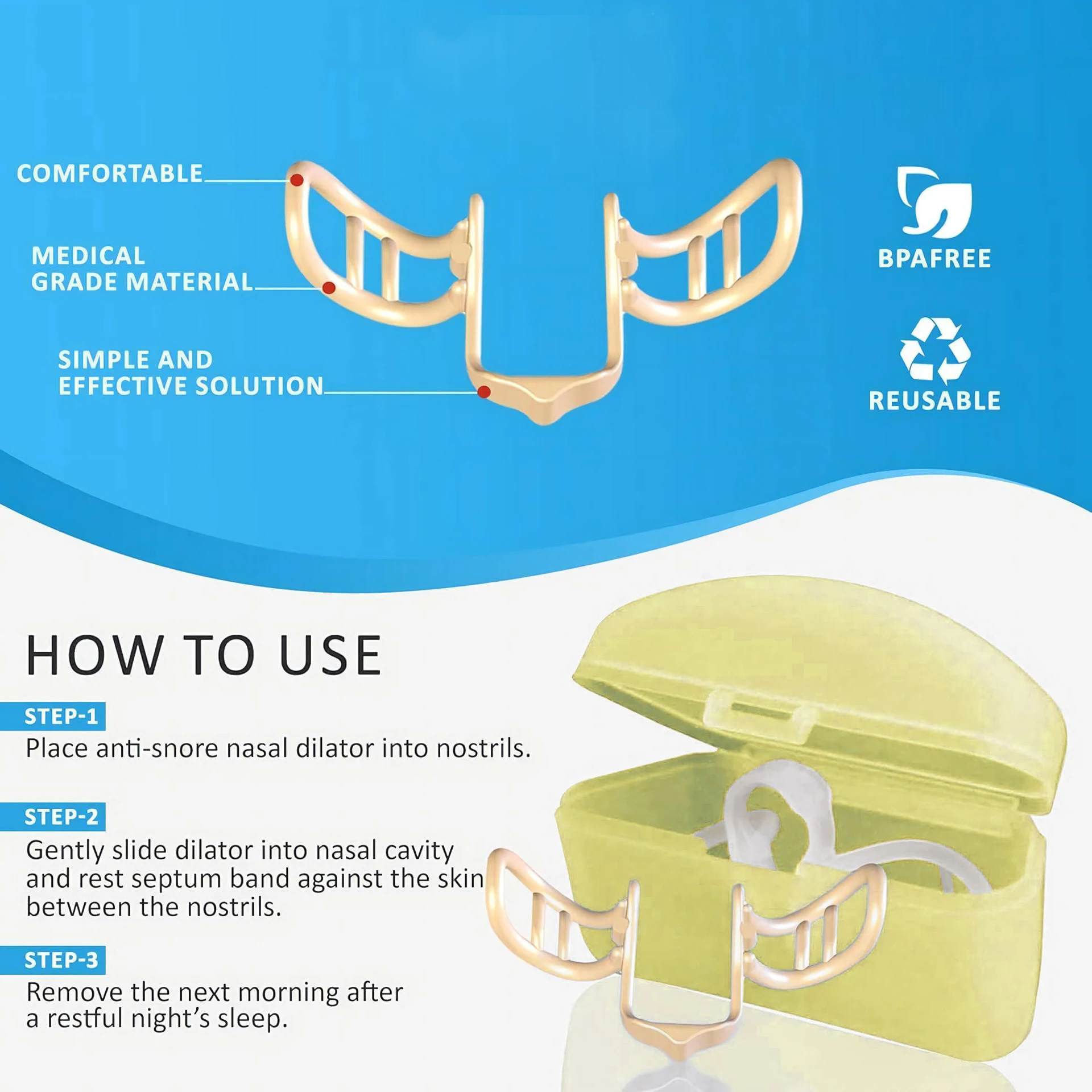Dilatateur Nasal Anti-ronfleme - Anti Snore Contour Pillow avis et prix