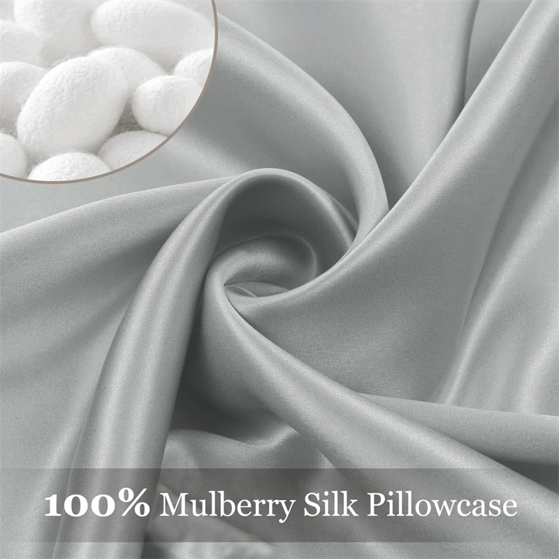 Taie d'oreiller en soie de mûr - Satin Silk Pillowcase Hair Skin avis et prix