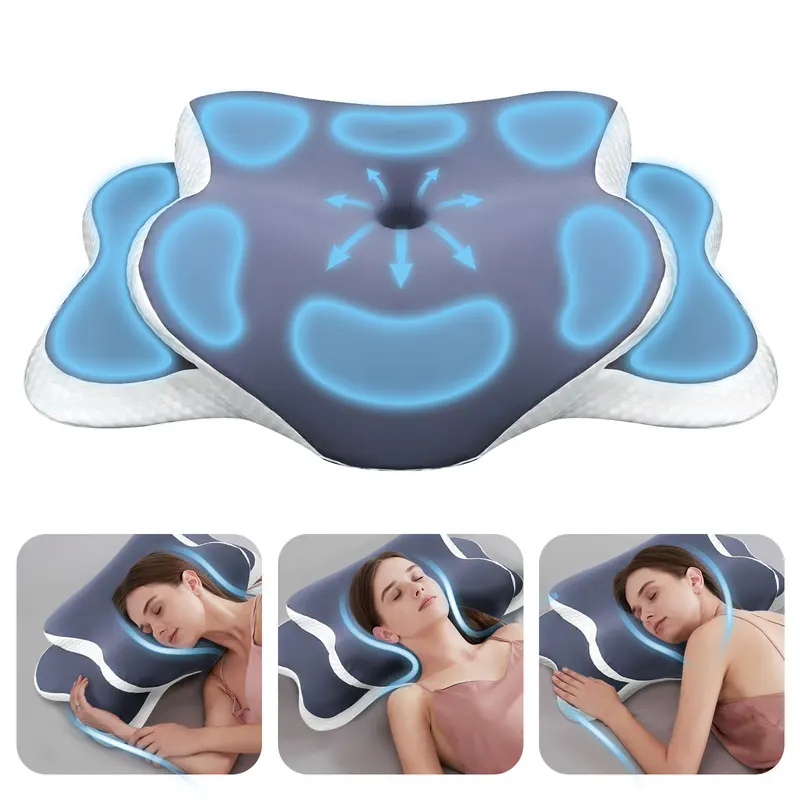 Oreiller en mousse à mémoire d - Memory Foam Orthopedic Pillow Neck Pain avis et prix