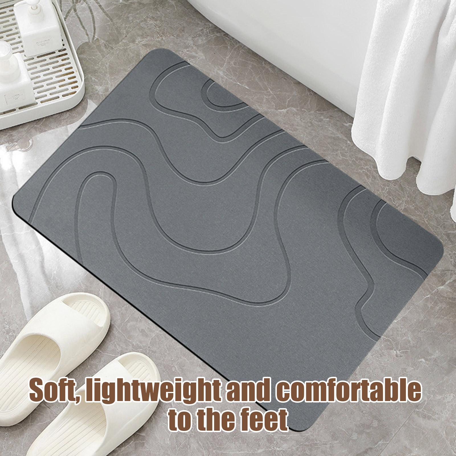 Tapis de bain en pierre à séch - Quick Dry Diatomite Bath Mat avis et prix