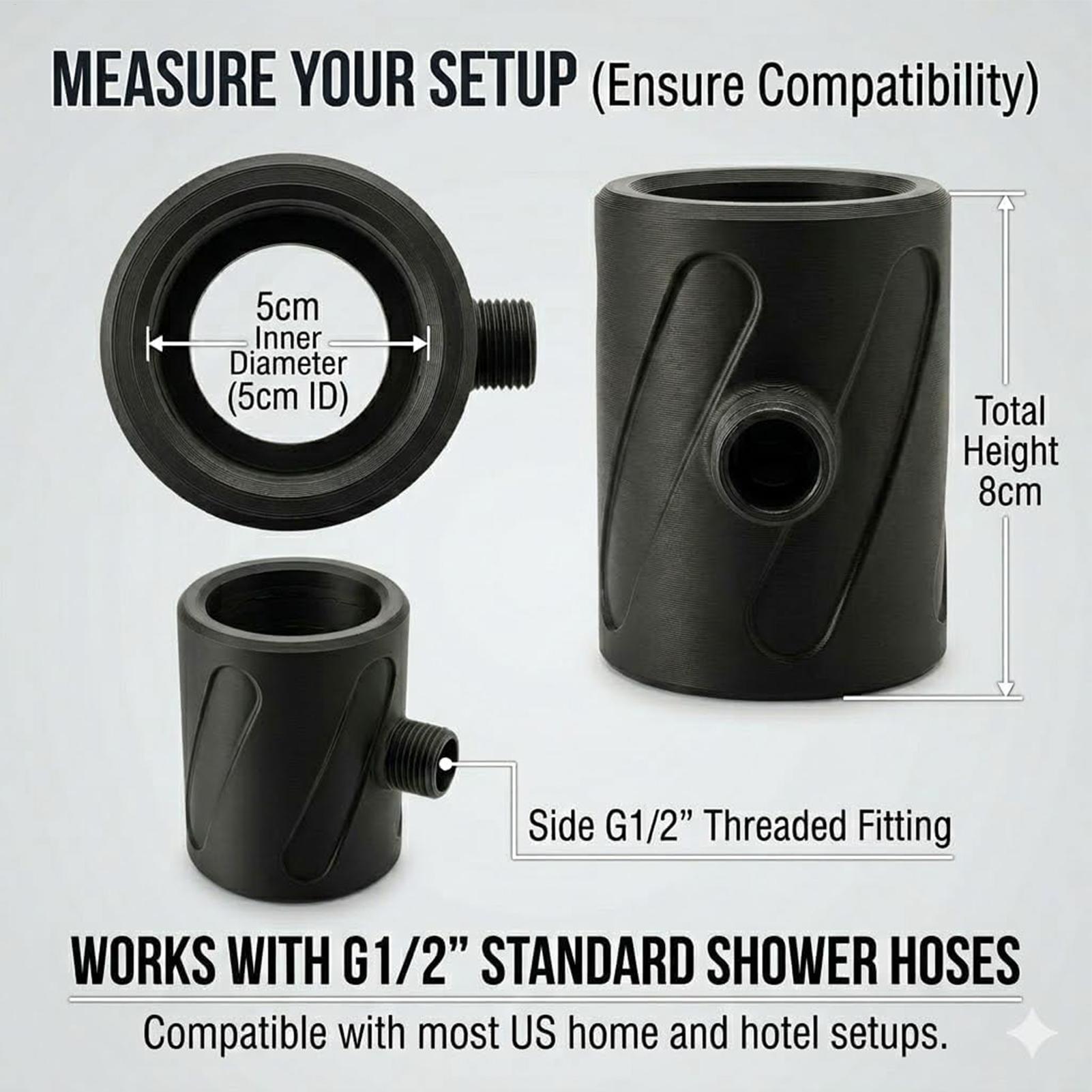 Pommeau de douche à trous gros - High Pressure Shower Head Handheld avis et prix