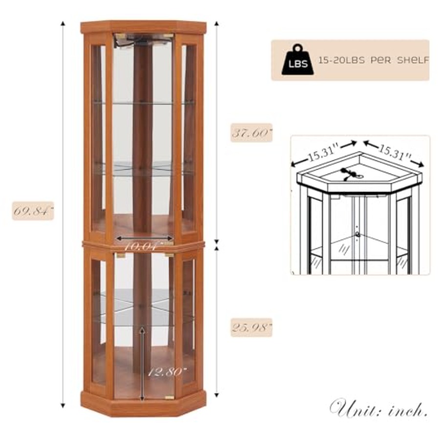 Vitrine d'angle pour le stocka - Storage & Organization avis et prix