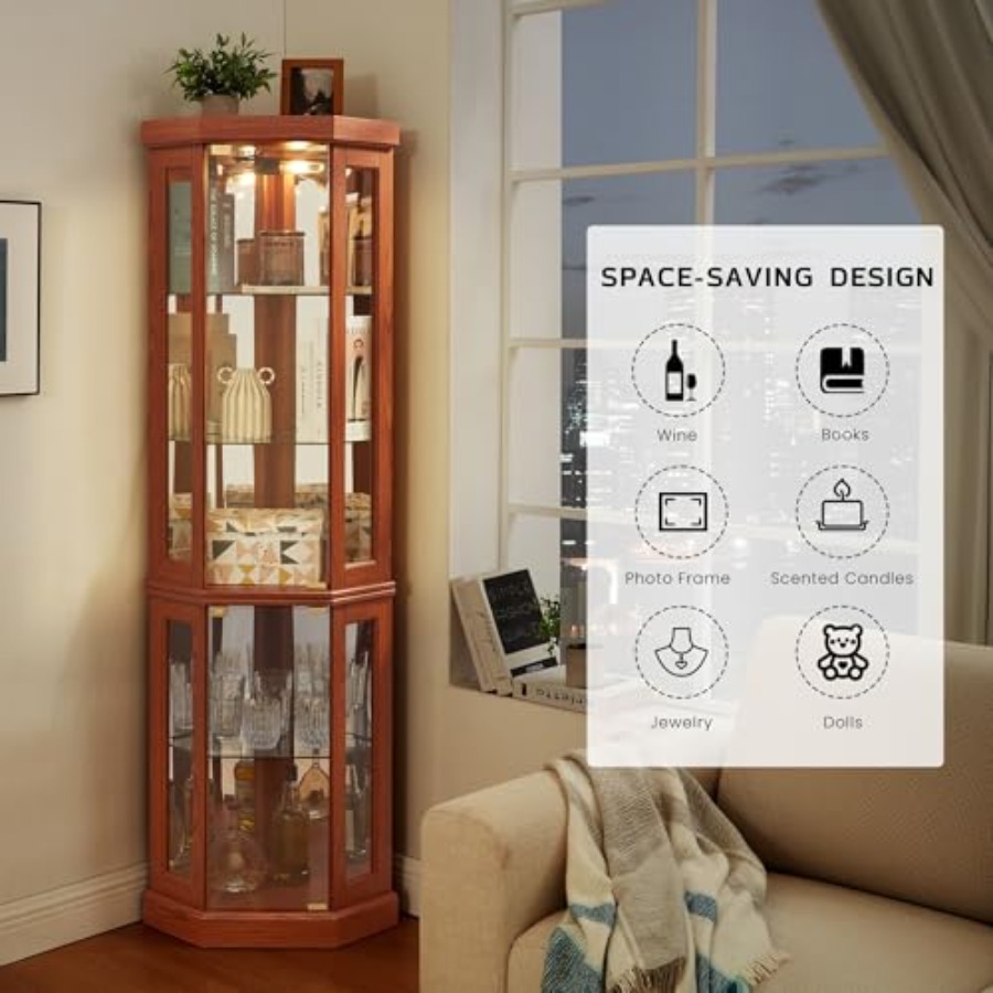 Vitrine d'angle pour le stocka - Storage & Organization avis et prix