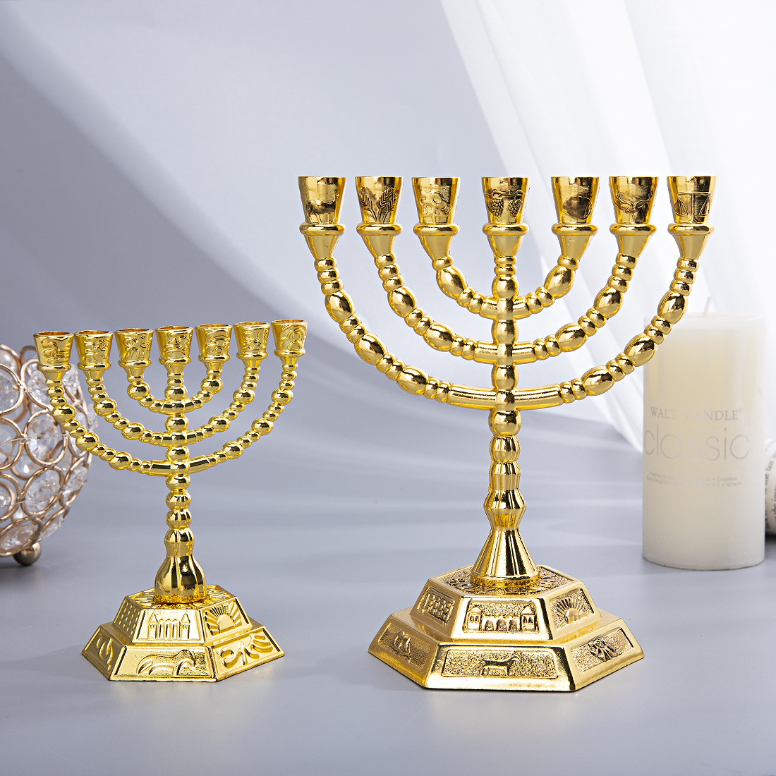 Ménorah à 7 branches, décorati - Home Decor avis et prix