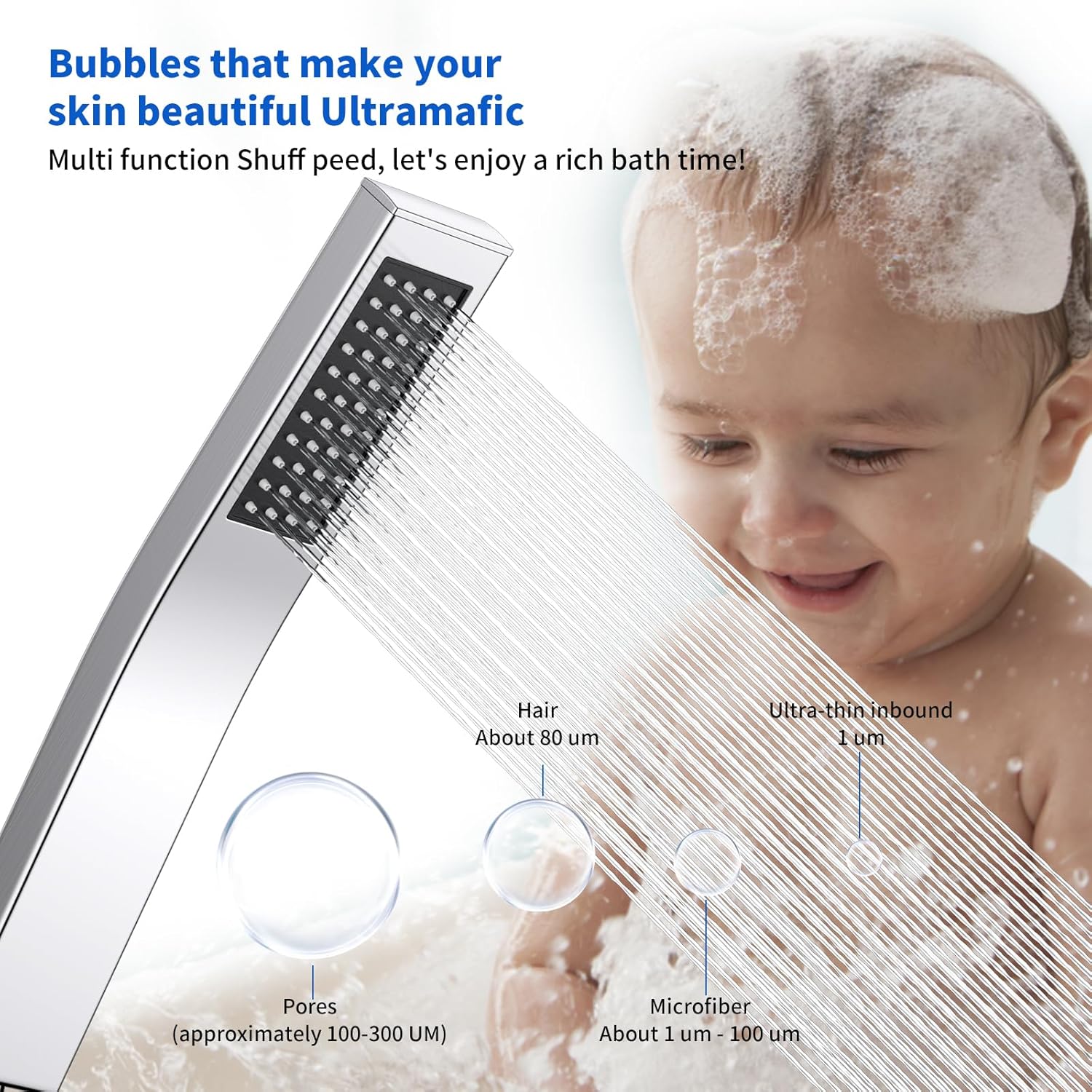 Pommeau de douche WC de haute  - High Pressure Shower Head Handheld avis et prix