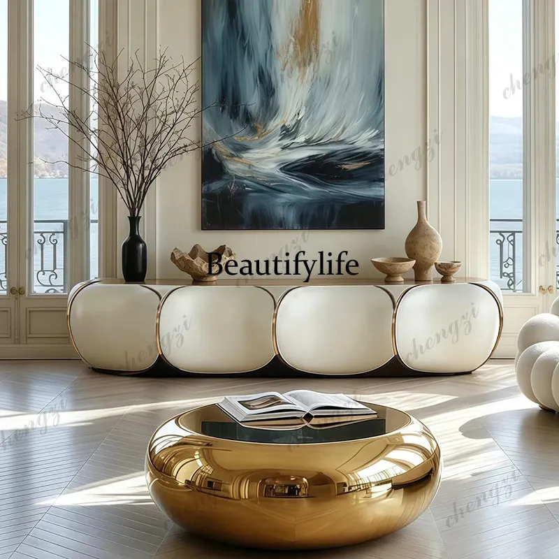 MM02 Meuble TV italien de luxe - Lighting avis et prix