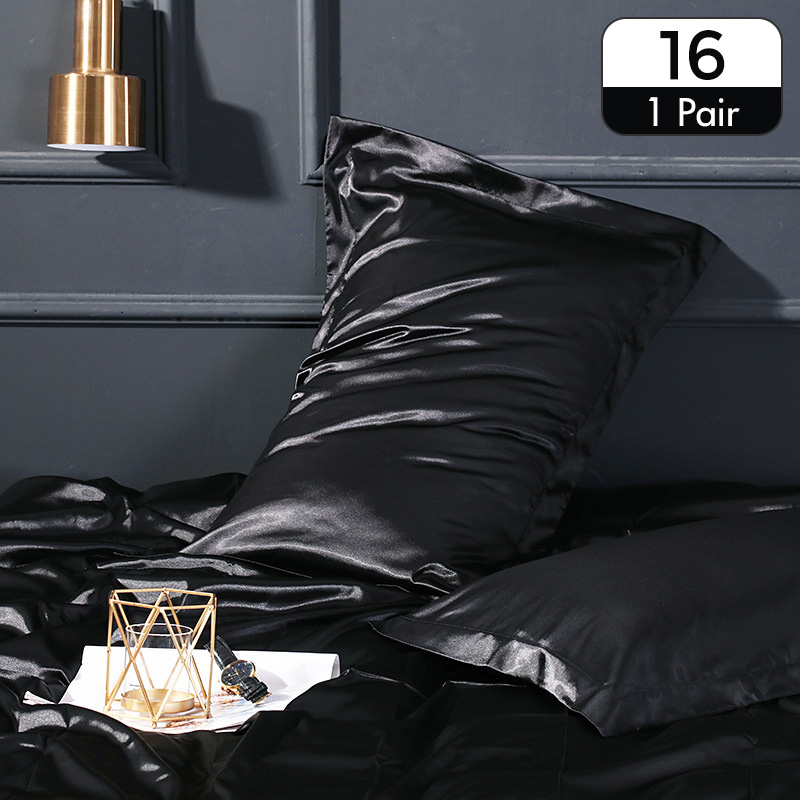 Taie d'oreiller en satin de mû - Satin Silk Pillowcase Hair Skin avis et prix