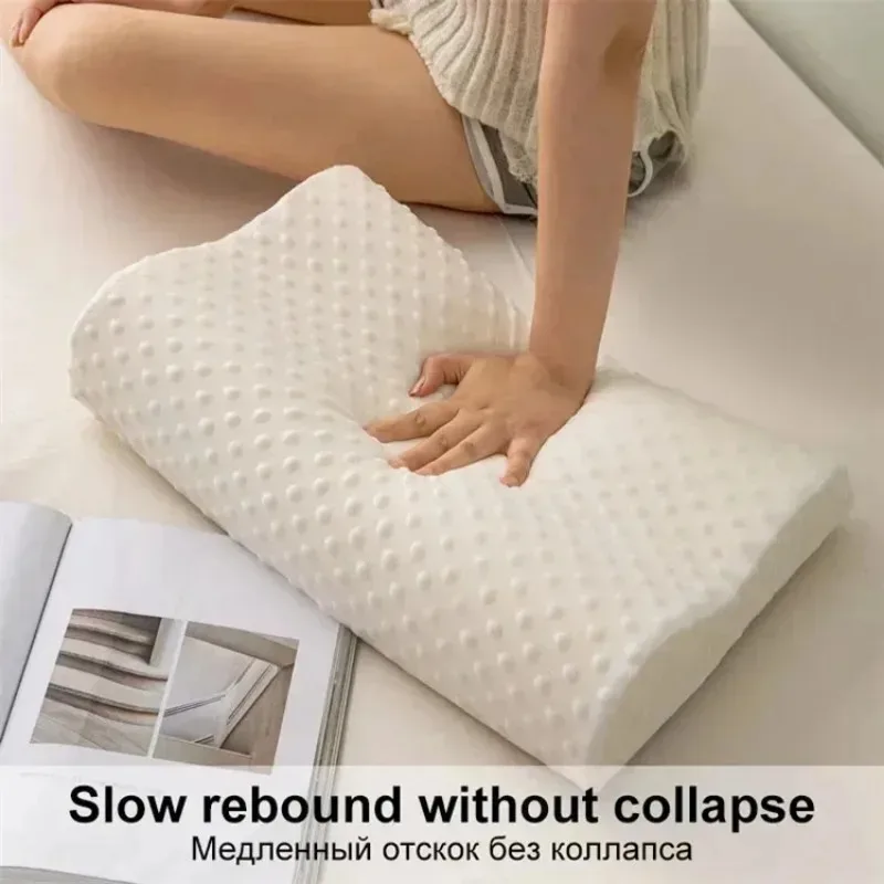 ​ ​ Oreiller de couchage en mo - Memory Foam Orthopedic Pillow Neck Pain avis et prix