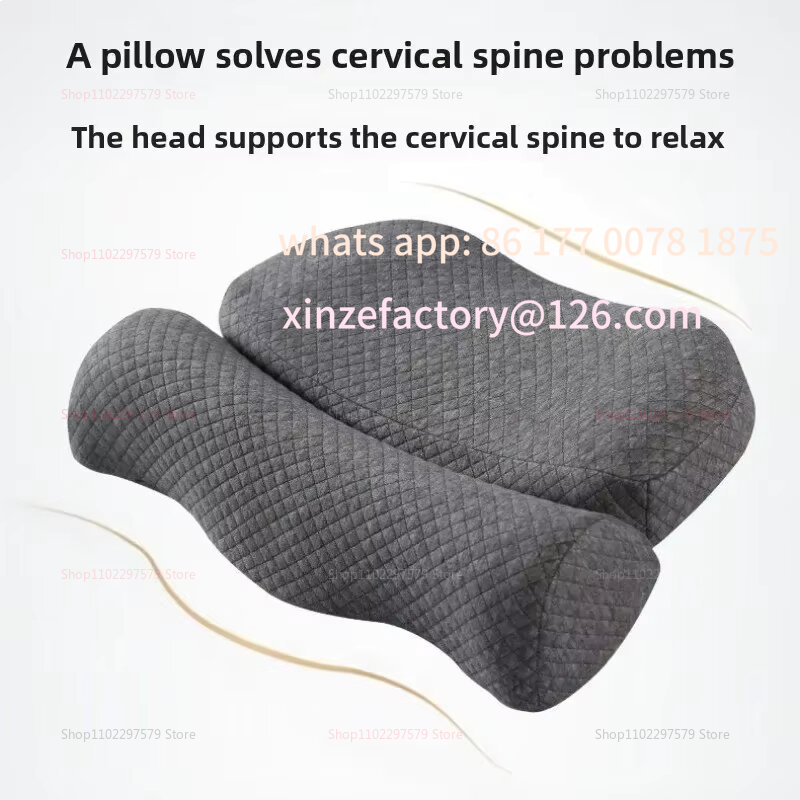 Oreiller de Contour cervical p - Memory Foam Orthopedic Pillow Neck Pain avis et prix