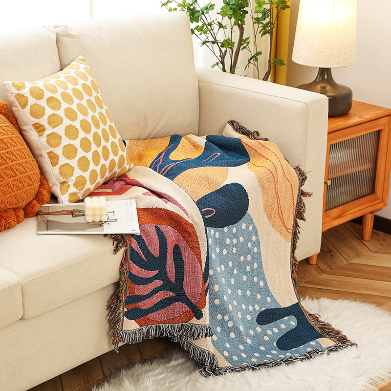 Textile City Ins Alice Plant P - Boho Throw Blanket Fringe avis et prix