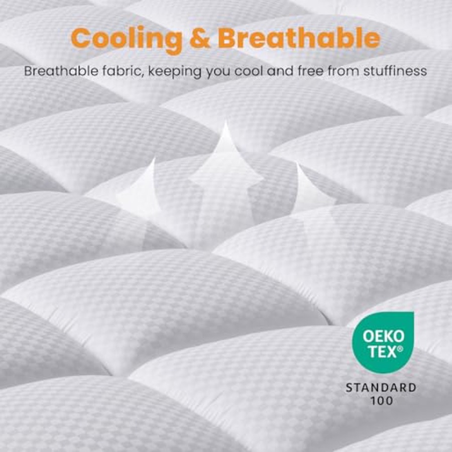 Surmatelas - Surmatelas rafraî - Waterproof Mattress Protector Breathable avis et prix