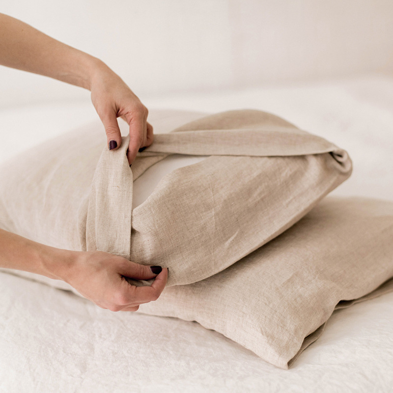 Parure de lit en lin pur biolo - Duvet Cover Sets With Zipper avis et prix