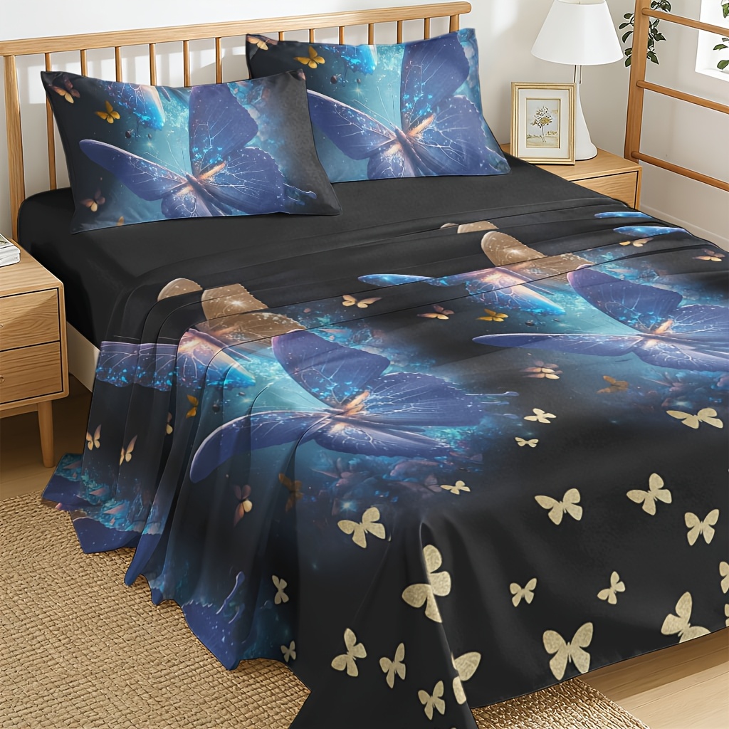 Ensemble de draps imprimés pap - Fitted Bed Sheets Deep Pocket avis et prix