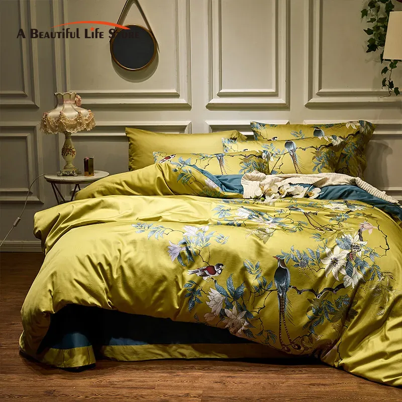 Ensemble de literie de luxe en - Aesthetic Floral Duvet Cover avis et prix