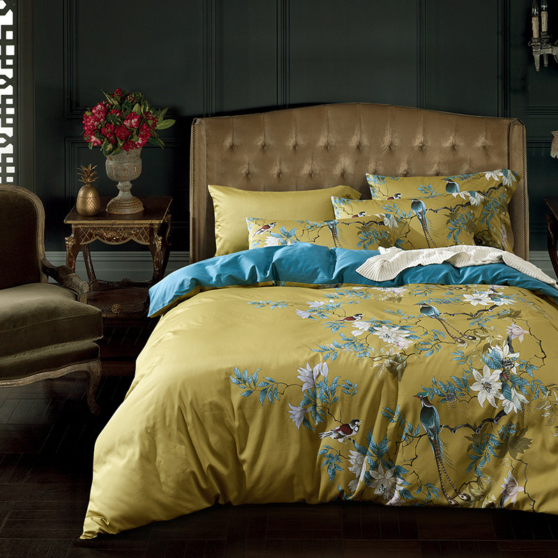 Ensemble de literie de luxe en - Aesthetic Floral Duvet Cover avis et prix
